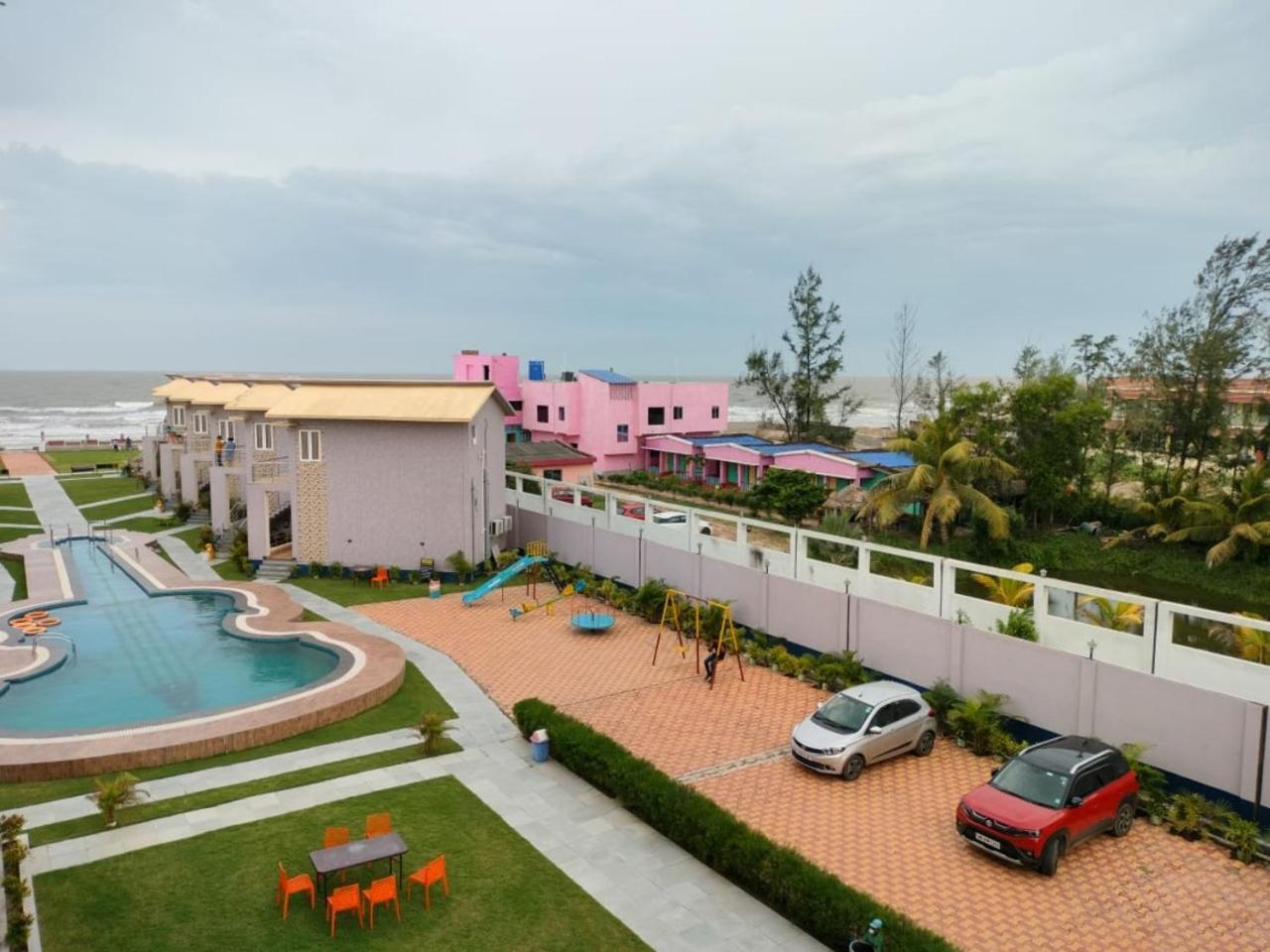 Parth King Beach Resort มันดราโมนี ภายนอก รูปภาพ